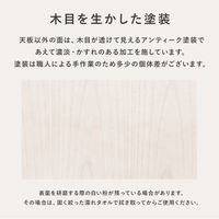 【軒先渡し】萩原 キッチンカウンター 幅720×奥行350×高さ700mm MUD-6249WS 1台（直送品）