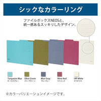 コクヨ 個別フォルダー<NEOS> A4 B色 A4-NEIF-B 1セット(10冊)