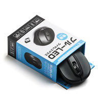 サンワサプライ ワイヤレスブルーLEDマウス MA-WBL50BK 1個（直送品）
