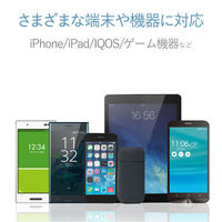 エレコム シガーチャージャー/1USBポート/コンパクト/2.4A/ブラック MPA-CCU11BK 1個