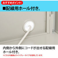 【組立設置込】Ceha A4スチール書庫 5段 両開き 下置き用 ダーク 幅880×奥行400×高さ1850mm 1台（取寄品）