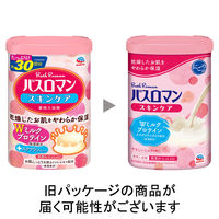 入浴剤 にごり 薬用 バスロマン スキンケア Wミルクプロテイン 600g 1個 粉末 にごりタイプ ミルク 塩素除去 保湿成分 アース製薬