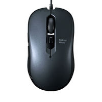 有線マウス　5ボタン　中型サイズ　ブルーLED　MA-BL114GM　サンワサプライ　1個