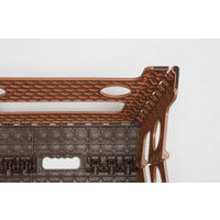 セノ・ビー 幅ひろ君 ブラウン 10070 トレードワン　【使用時寸法：幅45×奥行30×高さ32cm】