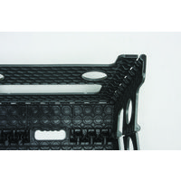 セノ・ビー 幅ひろ君 ブラック 10071 トレードワン 　【使用時寸法：幅45×奥行30×高さ32cm】