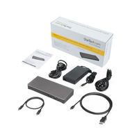 Thunderbolt 3 ドック／4Kデュアルモニタ　TB3DOCK2DPPD　1個　StarTech.com（直送品）