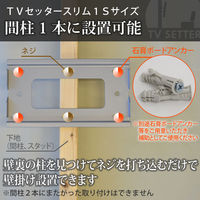 スタープラチナ TVセッタースリム1 Sサイズ ブラック TVSFXGP132SB 1個