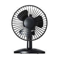 サンワサプライ USB首ふり扇風機 USB-TOY94BK 1個（直送品）