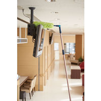 山崎産業 プロテック 高所用除電払い首振り ホコリ払い 静電気除去モップ　 1箱(1個入)