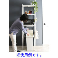 YAMAZEN 伸縮式ペール上ラック RPE-3(WH) 1台