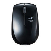 有線マウス　3ボタン　超小型サイズ　ブルーLED　MA-BLC122BK　サンワサプライ　1個（直送品）