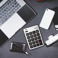 エレコム Bluetoothテンキーパッド/パンタグラフ/MacOS専用/薄 TK-TBPM01SV 1個