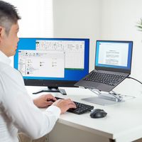 サンワサプライ USB Type-Cドッキングステーション(スタンド付き) USB-CVDK9STN 1個