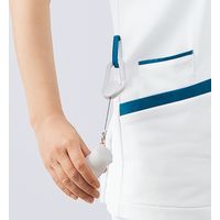 住商モンブラン スクラブ 兼用 半袖 ダークネイビー/ターコイズ 72-1383 1枚　スクラブ（直送品）