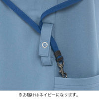 ナガイレーベン 男女兼用スクラブ ネイビー L RF-5502 1枚