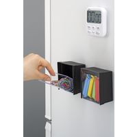 イノマタ化学 イノマタ #5099 マグネットスイングケース BLK 1個（直送品）