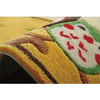 イケヒコ ふくろう 玄関マット 楕円 600×900mm 1311180011801 1枚（直送品）