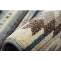 イケヒコ ピオス 玄関マット 600×900mm ブルー 1311420041801 1枚（直送品）