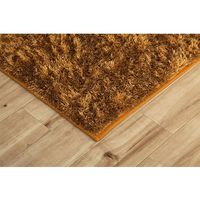 イケヒコ ルフォン ラグ 1850×1850mm オレンジ 1280300201203 1枚（直送品）