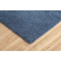 イケヒコ プリーム ラグ 900×1850mm ネイビー 1280400191103 1枚（直送品）