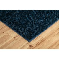 イケヒコ ルフォン ラグ 1300×1850mm ネイビー 1280300191503 1枚（直送品）