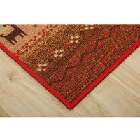 イケヒコ ラディ デスクカーペット 1000×1300mm オレンジ 1271840201401 1枚（直送品）