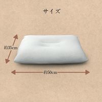 イケヒコ 抗菌防臭・消臭パイプ枕 350×500mm 1360110010102 1個（直送品）