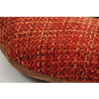 イケヒコ ノート 穴あき 座布団 400×400mm オレンジ 1221750200491 1個（直送品）