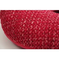 イケヒコ ノート 穴あき 座布団 400×400mm レッド 1221750240491 1個（直送品）