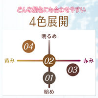 ニューボーン ラスティングWブロウEX N 04 キャメルブラウン 2機能一体型アイブロウ(リキッド＆パウダー)ウォータープルーフ