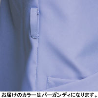 フォーク カ】7023SCー16 バーガンディ L 7023SC-16 1枚　スクラブ