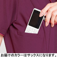 フォーク 7024SCー2 サックス L 1枚　スクラブ（直送品）