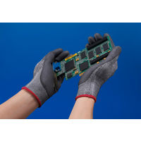 ショーワグローブ ショーワ 耐切創手袋 No541ケミスターパーム手袋 ブラック XLサイズ NO541-XLBK 1双 441-0581（直送品）