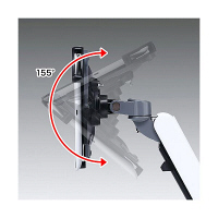 サンワサプライ　7～11インチ対応水平垂直iPad・タブレット用アーム　（直送品）