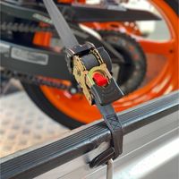 FAR EAST カメレオンクイックベルト3.0m(ラッシングベルト) 4562251420984 1セット(5個)（直送品）