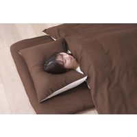 アイリスオーヤマ 布団10点セット マットレス付 シングル 組みふとん 寝具 介護 仮眠 布団カバー 除湿 低反発 KFS-M10ST ブラウン 1セット