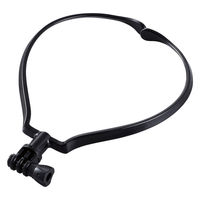 GoPro 用 アクセサリー ネックレス式マウント 上下調整可能 落下防止 ブラック AC-MBNE01BK エレコム 1個