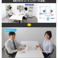 サンワサプライ ワイヤレスWEBカメラ CMS-V65BK 1個