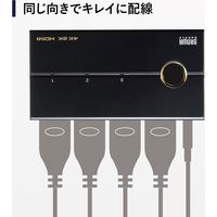 サンワサプライ 3入力1出力HDMI切替器(4K/30Hz対応・リモコン付き) SW-UHD31RN 1個