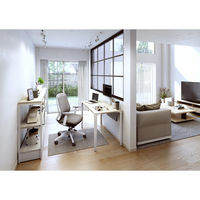 オカムラ パラベル デスク メラミン天板 幅1000×奥行600×高さ720mm ダーク×ブラック 8TPD0B MHV5 1台（直送品）