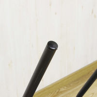 【軒先渡し】後藤家具物産 シンプルデザインルームチェアー グレー CC-RC-GY-4 1セット(4脚入)（直送品）