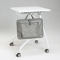 サンワサプライ チェア側面簡単取り付け収納ケース(グレー) BAG-SCLSD1GY 1個（直送品）