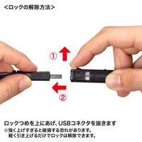 サンワサプライ USB3.2アクティブリピーターケーブル15m(抜け止めロック機構付き) KB-USB-RLK315 1個（直送品）