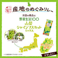 カゴメ 野菜生活100 信州巨峰ミックス 195ml 1箱（24本入）