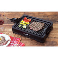 アピックスインターナショナル 減煙グリルプレート「肉祭り」 ブラック 焼肉 BBQ ステーキ １～２人用 AGP-230 1台（直送品）