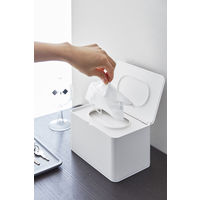 スマート（smart）マスクケース ホワイト 1個 山崎実業（YAMAZAKI） 白