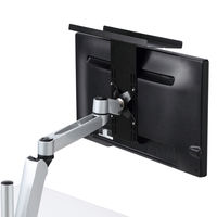 サンワサプライ　液晶ディスプレイVESAマウント取付け上棚（小）　MR-VESA2N　（直送品）