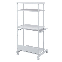 サンワサプライ　パソコンラック　幅650×奥行600×高さ1450mm　（直送品）