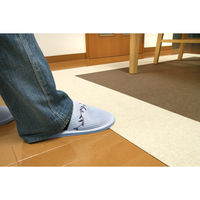 サンコー 撥水おくだけタイルマット アイボリー KH-95 1組(20枚入)