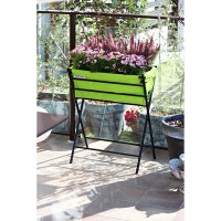 タカショー　ベジトラグ　ポピー　プランター　幅650mm　ライムグリーン　（直送品）